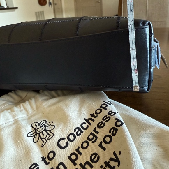 Coach Alter/Ego Black Leather patchwork Shoulder Bag - Picture 7 of 8